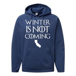 Winter Is Not Coming California Performance Fleece Hoodie