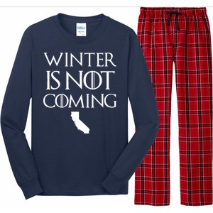 Winter Is Not Coming California Long Sleeve Pajama Set