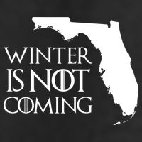 Winter Is Not Coming Florida Adult Drive Performance Visor
