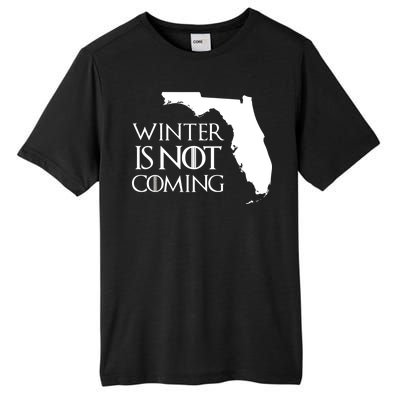 Winter Is Not Coming Florida Tall Fusion ChromaSoft Performance T-Shirt