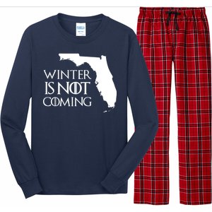 Winter Is Not Coming Florida Long Sleeve Pajama Set