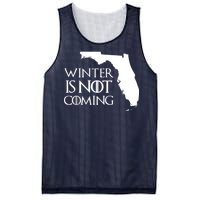 Winter Is Not Coming Florida Mesh Reversible Basketball Jersey Tank