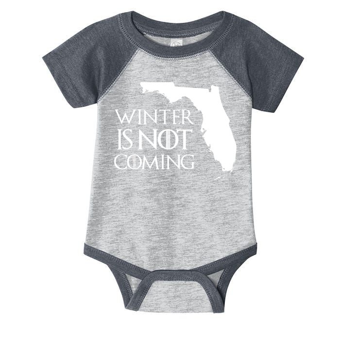 Winter Is Not Coming Florida Infant Baby Jersey Bodysuit