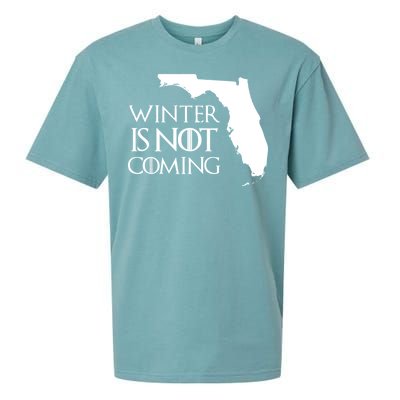 Winter Is Not Coming Florida Sueded Cloud Jersey T-Shirt