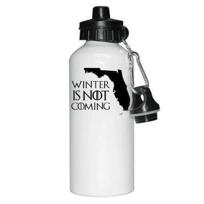 Winter Is Not Coming Florida Aluminum Water Bottle