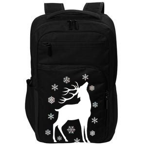 Winter Reindeer Impact Tech Backpack