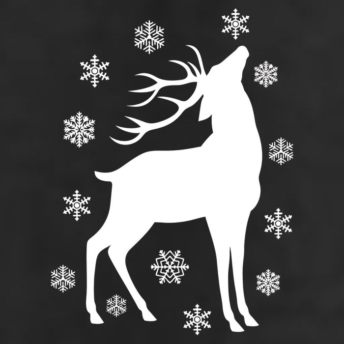 Winter Reindeer Adult Drive Performance Visor