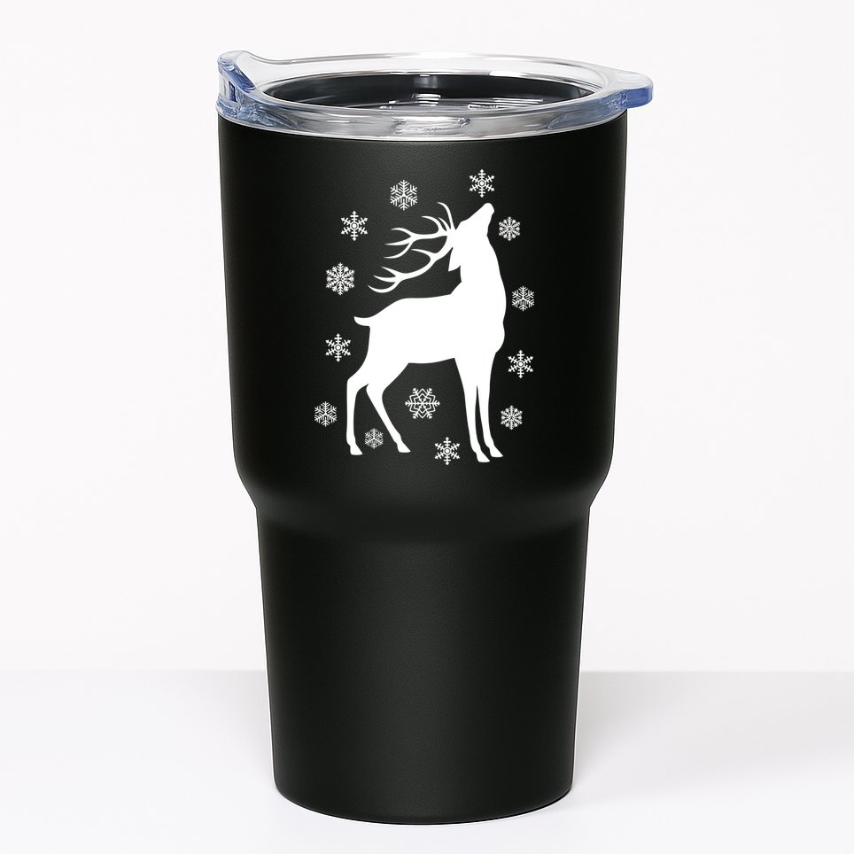 Winter Reindeer Tumbler
