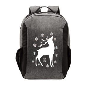 Winter Reindeer Vector Backpack