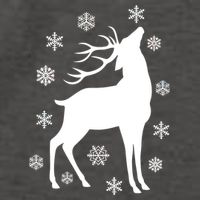 Winter Reindeer Vector Backpack