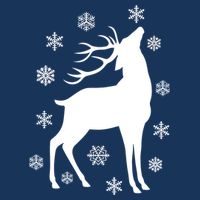 Winter Reindeer Cool Comfort Performance Bucket Hat