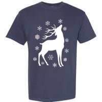 Winter Reindeer Garment-Dyed Heavyweight T-Shirt