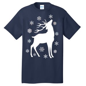 Winter Reindeer Tall T-Shirt