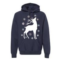 Winter Reindeer Premium Hoodie