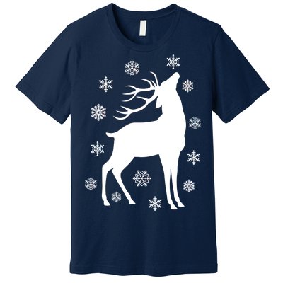 Winter Reindeer Premium T-Shirt