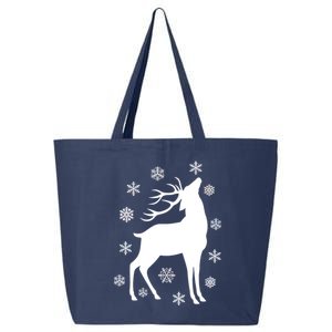 Winter Reindeer 25L Jumbo Tote