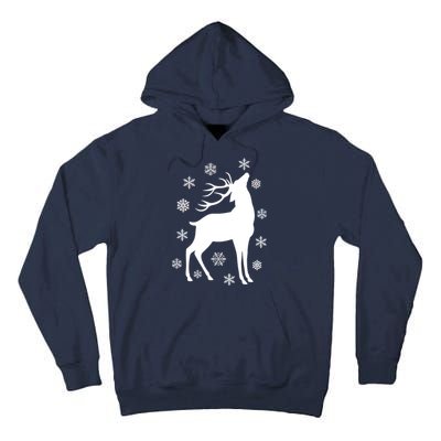 Winter Reindeer Tall Hoodie