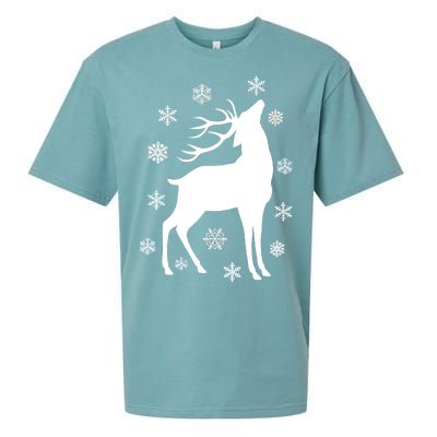 Winter Reindeer Sueded Cloud Jersey T-Shirt