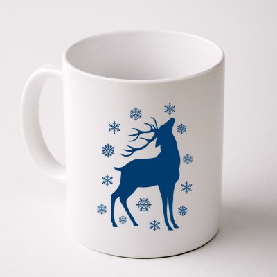 Winter Reindeer Coffee Mug