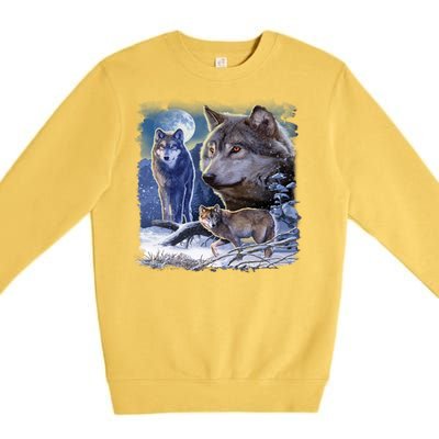 Winter Wolves Premium Crewneck Sweatshirt