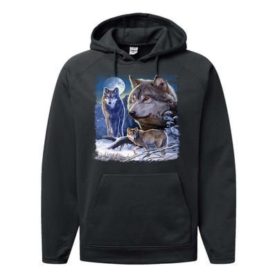 Winter Wolves Performance Fleece Hoodie