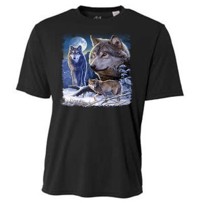 Winter Wolves Cooling Performance Crew T-Shirt