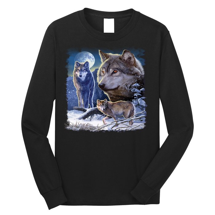 Winter Wolves Long Sleeve Shirt