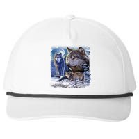 Winter Wolves Snapback Five-Panel Rope Hat