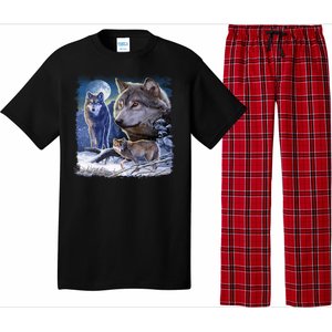 Winter Wolves Pajama Set