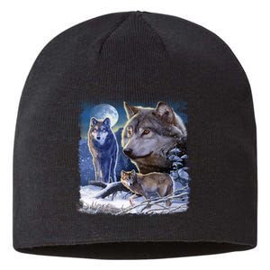 Winter Wolves Sustainable Beanie