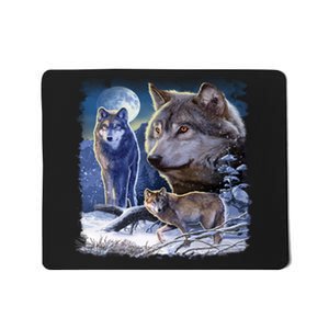 Winter Wolves Mousepad