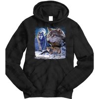 Winter Wolves Tie Dye Hoodie