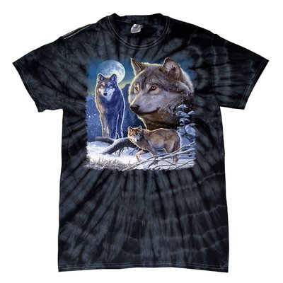 Winter Wolves Tie-Dye T-Shirt