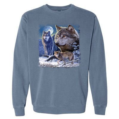 Winter Wolves Garment-Dyed Sweatshirt