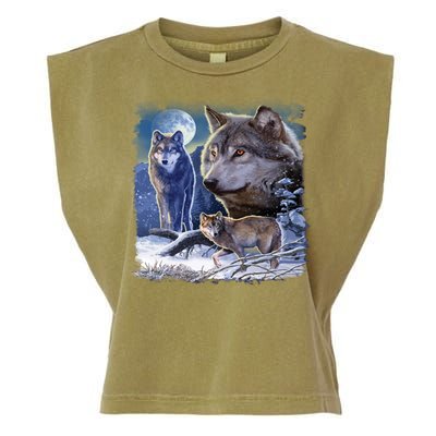 Winter Wolves Garment-Dyed Women's Muscle Tee