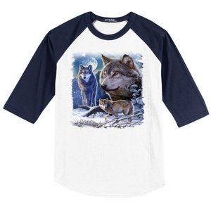 Winter Wolves Baseball Sleeve Shirt