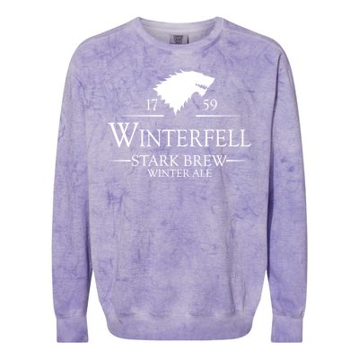 Winterfell College Stark Brew Colorblast Crewneck Sweatshirt