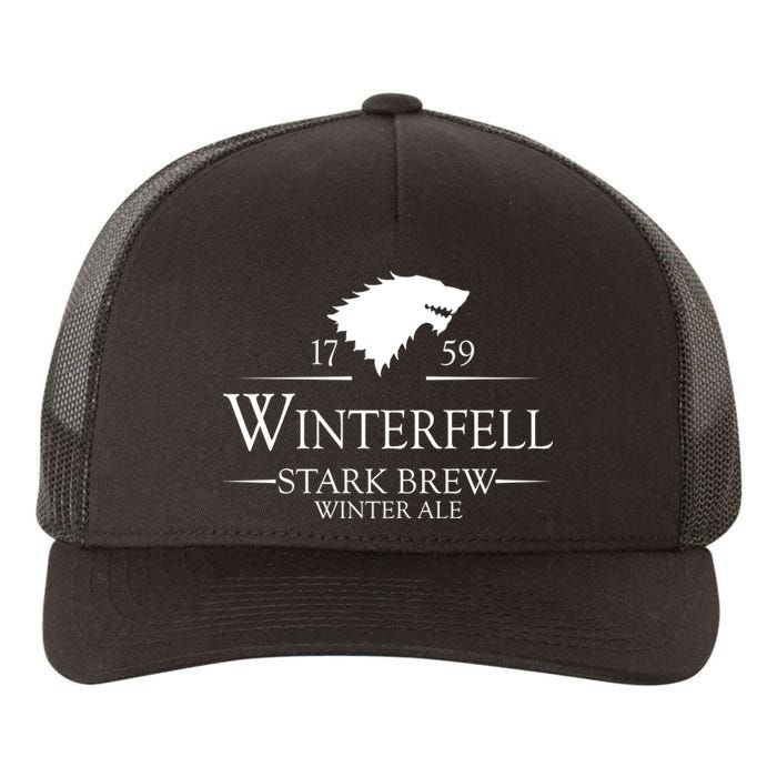 Winterfell College Stark Brew Yupoong Adult 5-Panel Trucker Hat