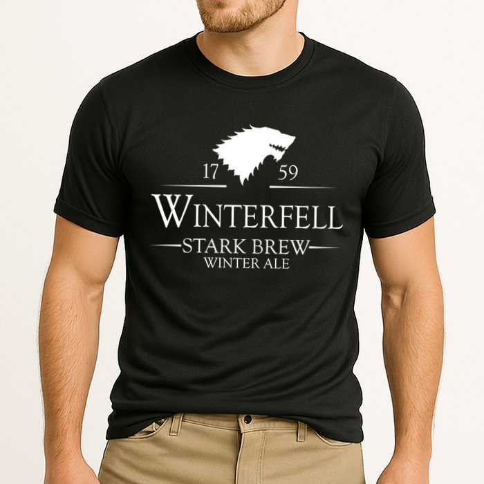 Winterfell College Stark Brew Cooling Performance Crew T-Shirt