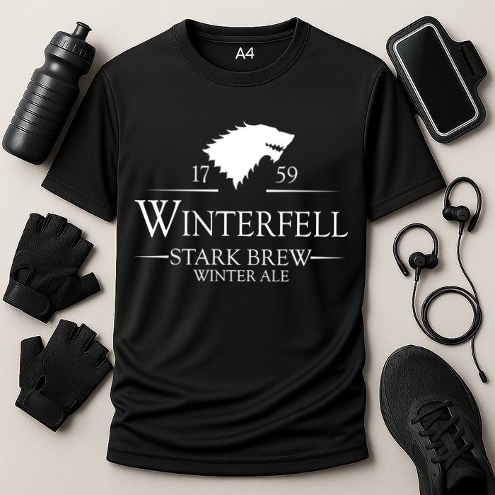 Winterfell College Stark Brew Cooling Performance Crew T-Shirt