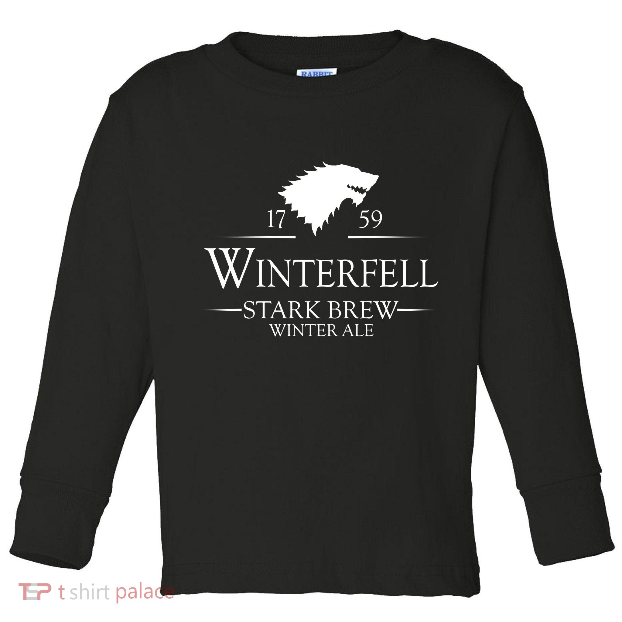 Winterfell College Stark Brew Toddler Long Sleeve Shirt