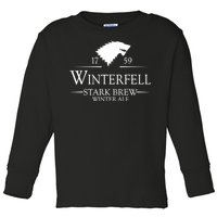 Winterfell College Stark Brew Toddler Long Sleeve Shirt