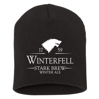 Winterfell College Stark Brew Short Acrylic Beanie