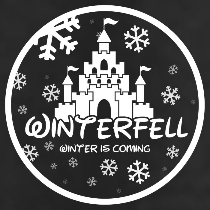 Winterfell Parody Logo Winter Is Coming Adult Drive Performance Visor