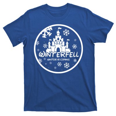 Winterfell Parody Logo Winter Is Coming T-Shirt