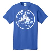 Winterfell Parody Logo Winter Is Coming Tall T-Shirt