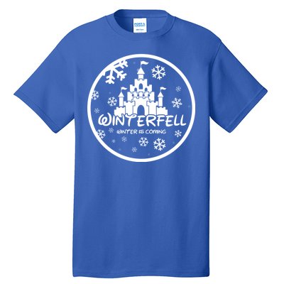 Winterfell Parody Logo Winter Is Coming Tall T-Shirt