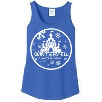 Winterfell Parody Logo Winter Is Coming Ladies Essential Tank