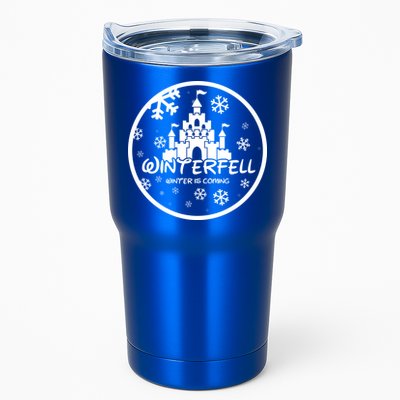 Winterfell Parody Logo Winter Is Coming Tumbler