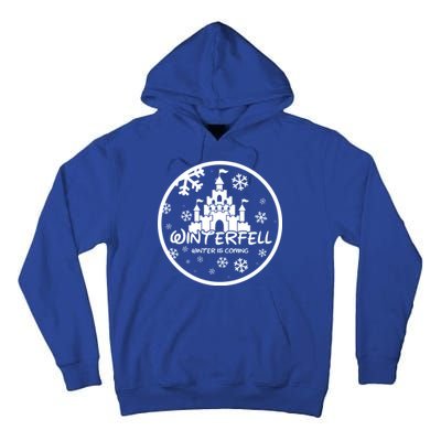 Winterfell Parody Logo Winter Is Coming Tall Hoodie